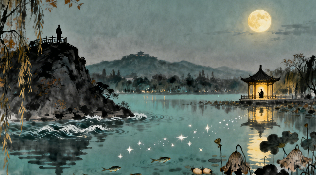 蝶恋花・济南秋忆